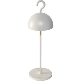 Sompex HOOK Lámpara de mesa recargable blanca