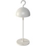 Sompex HOOK Lámpara de mesa recargable blanca