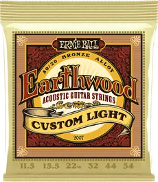Ernieball Earthwood 80/20 Bronze Light 11.5-54 Juego Cuerdas Acústica