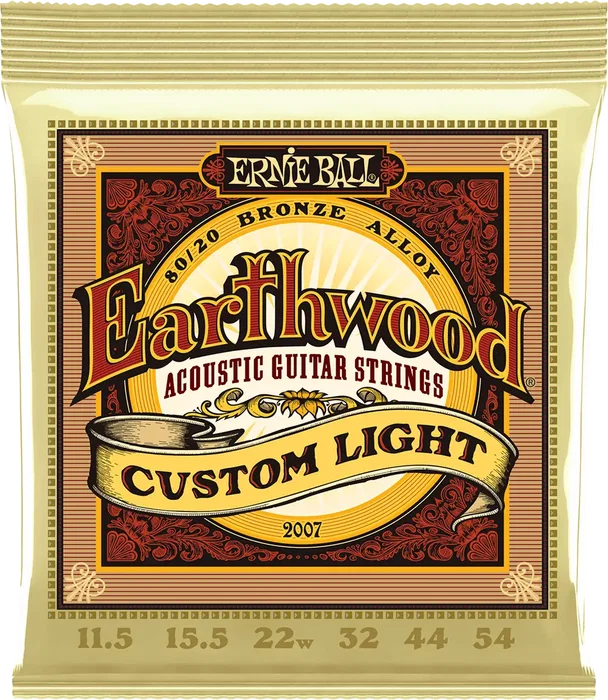 Ernieball Earthwood 80/20 Bronze Light 11.5-54 Juego Cuerdas Acústica