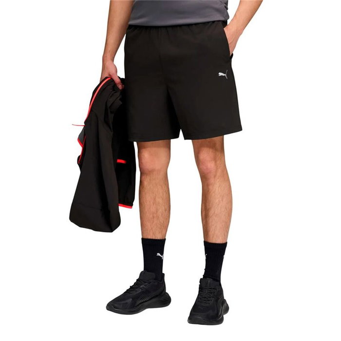 Pantalones Cortos Deportivos para Hombre Puma M Flex Stretch Woven Negro Pantalones Cortos Deportivos para Hombre Puma M Flex Stretch Woven Negro