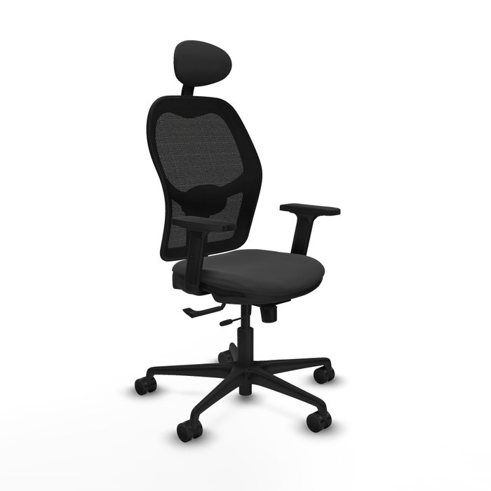 PIQUERAS Y CRESPO Silla de oficina Jorquera Gris oscuro y Negro PIQUERAS Y CRESPO Silla de oficina Jorquera Gris oscuro y Negro