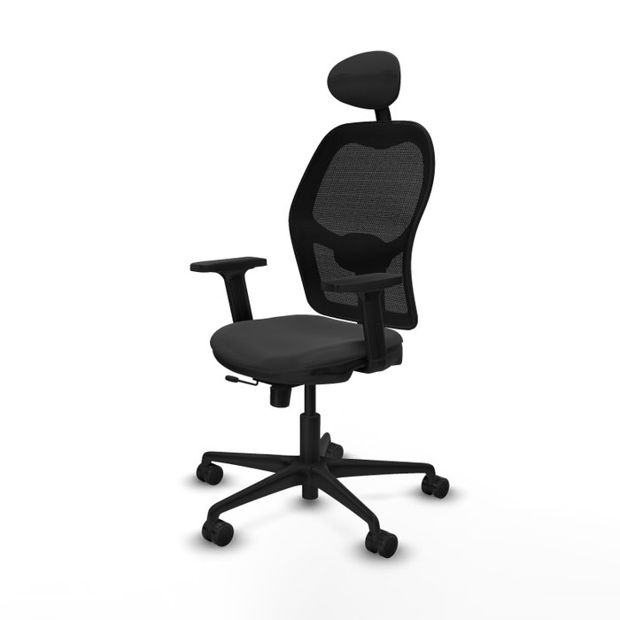 PIQUERAS Y CRESPO Silla de oficina Jorquera Gris oscuro y Negro PIQUERAS Y CRESPO Silla de oficina Jorquera Gris oscuro y Negro