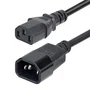 StarTech.com Cable de Alimentación IEC C14 a C13 4.5m - 15A 250V - Negro - PXTC13C141415FEU