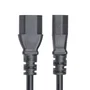 StarTech.com Cable de Alimentación IEC C14 a C13 4.5m - 15A 250V - Negro - PXTC13C141415FEU
