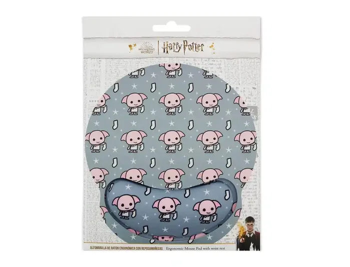 Wondee Alfombrilla para ratón ergonómica gel Harry Potter Dobby