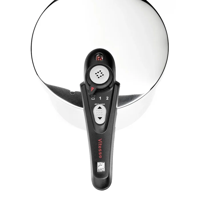 Bra A185104 Olla a presión rápida Vitesse 9L Ø24cm acero inoxidable 18/10 apta inducción