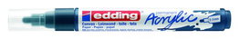 EDDING Marcador Acrylic 5100 Conico Azul Noche (Set de 10)