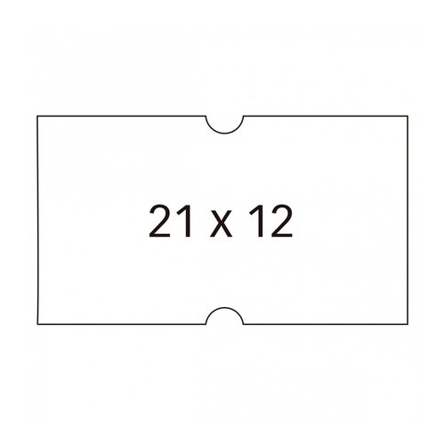 Apli Etiquetas para Etiquetadora de Precios 21x12mm Blanco Pack de 6 Rollos Apli Etiquetas para Etiquetadora de Precios 21x12mm Blanco Pack de 6 Rollos