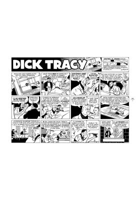 Dick Tracy  Quemado Por Blowtop Jones (1950-1951)