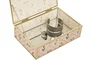 DKD Home Decor Joyero Metal 21x14x6 cm Multicolor Surtido