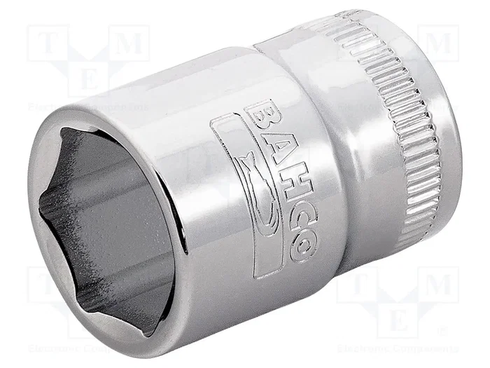 BAHCO Vaso de 6 ángulos HEX 13mm 3/8 de pulgada BAHCO Vaso de 6 ángulos HEX 13mm 3/8 de pulgada