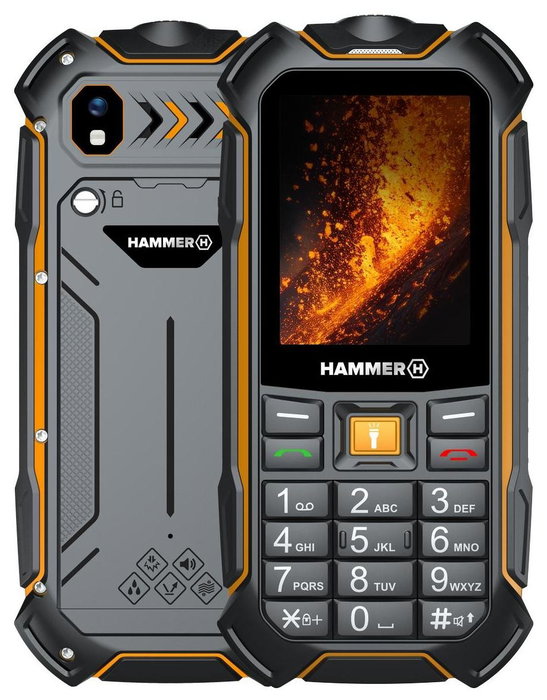 Hammer Boost 2 LTE Negro y Naranja Hammer Boost 2 LTE Negro y Naranja