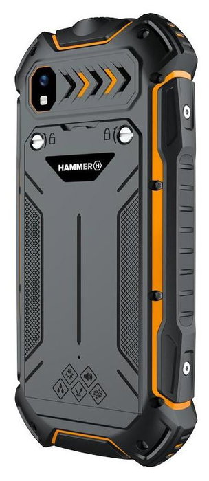Hammer Boost 2 LTE Negro y Naranja Hammer Boost 2 LTE Negro y Naranja