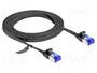 DeLOCK Cable de parcheo plano RJ45 Cat.6A 2 m Negro