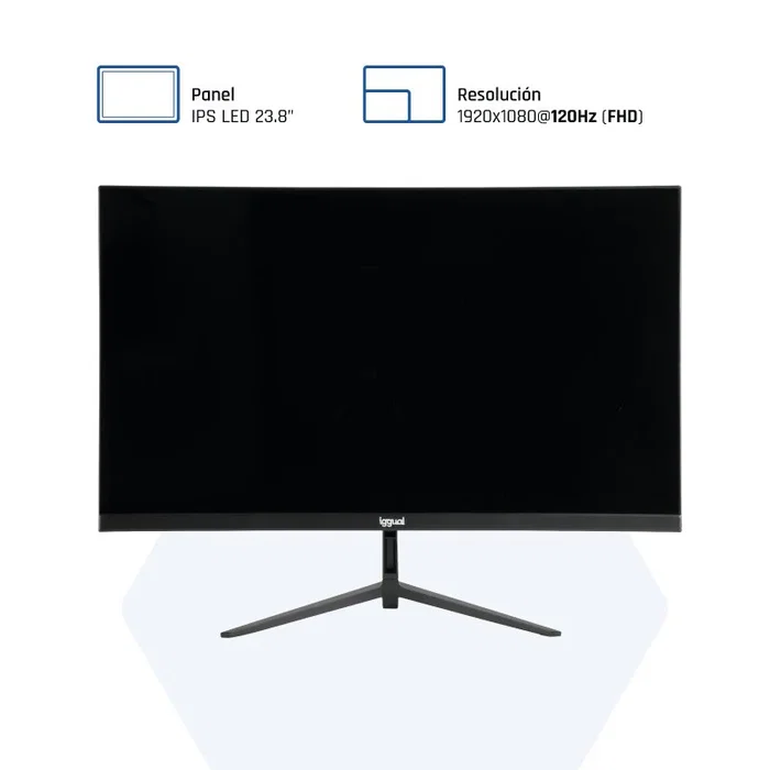 Iggual Monitor 24 pulgadas IPS FHD 75Hz Slim HDMI VGA