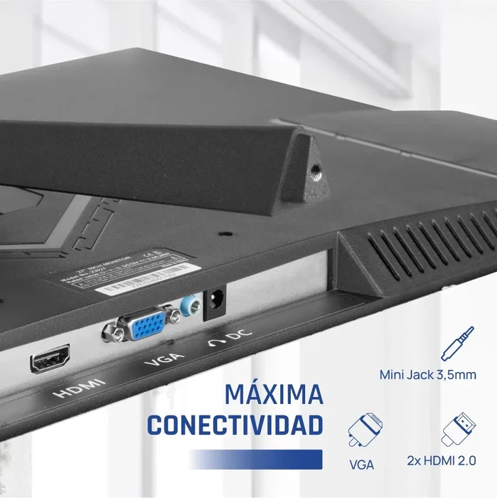 Iggual Monitor 24 pulgadas IPS FHD 75Hz Slim HDMI VGA