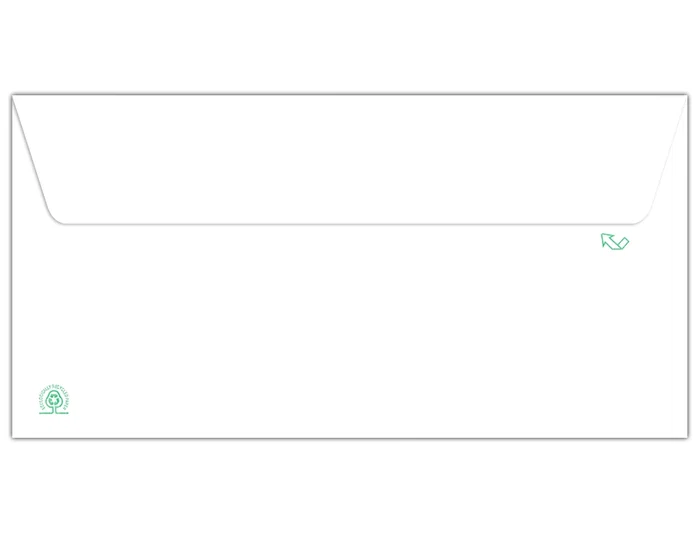 Liderpapel Sobre Blanco 115x225 mm Tira de Silicona Papel Reciclado 90 gr Caja 500 Unidades Liderpapel Sobre Blanco 115x225 mm Tira de Silicona Papel Reciclado 90 gr Caja 500 Unidades