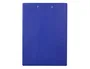 Q-connect Portanotas Miniclips PVC Din A4 Azul