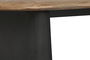 DKD Home Decor Mesa Centro Loft Negro Natural Madera Abeto 120 x 60 x 32 cm