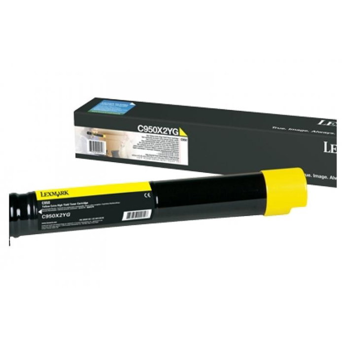 Lexmark C950X2YG Cartucho Amarillo Original Alta Capacidad - Devolución Lexmark C950X2YG Cartucho Amarillo Original Alta Capacidad - Devolución