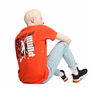 Camiseta de Manga Corta Hombre Puma Graphics Puma Sports Club Naranja
