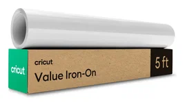 Cricut 2011316 Vinilo de Transferencia Térmica Lisso - Rollo Multicolor para Plancha (30.5 cm x 150 cm, 1.5 m)