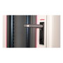 ROLINE 26.21.0031 Bastidor de Red Rack 22 HE 19 Pulgadas, 22U, 600 mm Ancho x 600 mm Profundo, Puerta Frontal de Cristal Gris