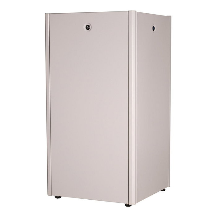 ROLINE 26.21.0031 Bastidor de Red Rack 22 HE 19 Pulgadas, 22U, 600 mm Ancho x 600 mm Profundo, Puerta Frontal de Cristal Gris