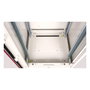ROLINE 26.21.0031 Bastidor de Red Rack 22 HE 19 Pulgadas, 22U, 600 mm Ancho x 600 mm Profundo, Puerta Frontal de Cristal Gris