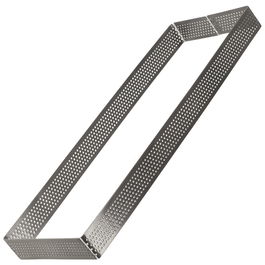 Lily Cook Molde Marco Perforado Rectangular Repostería 22X12X2 cm para Galletas, Tartas y Quiches