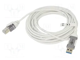 GOOBAY Cable USB 3.0 a RJ45 Cat 6 Slim 5m