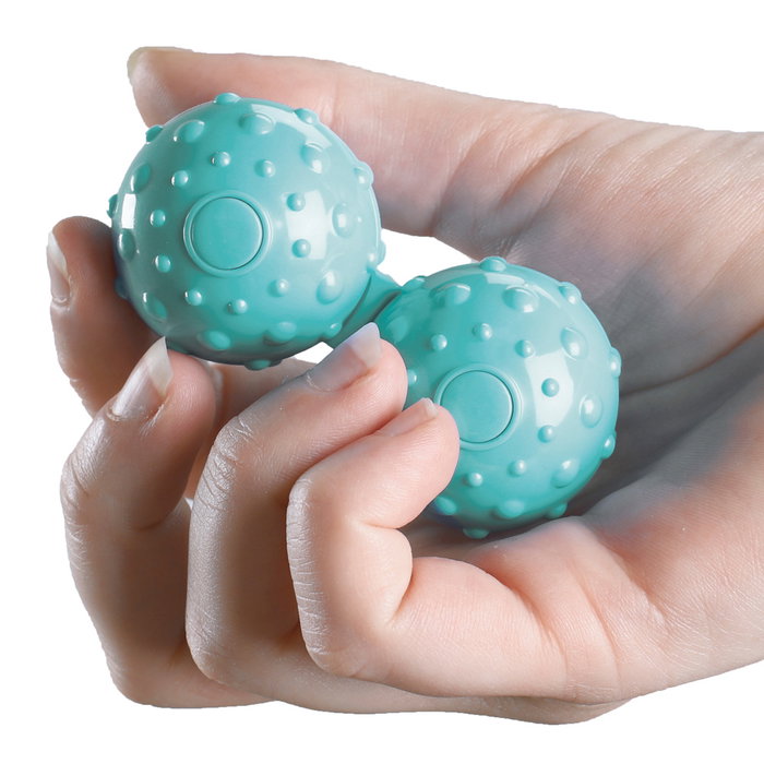 Mister Gadget Bolas de Masaje Antiestrés para Relajación Muscular y Reducción del Estrés
