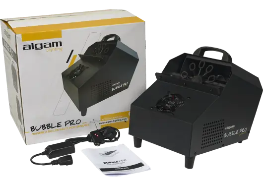Algamlight Bubble Pro Máquina De Burbujas Profesional 50W para Fiestas y Eventos