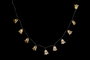 DKD Home Decor Guirnalda MDF LED Campana Marrón 150cm