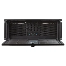 UNYKA PRO UK4339H Caja Rack 4U 19" para Servidor - Soporte HDD/SSD 3.5"/2.5" - Filtro Antipolvo - USB 3.0 y USB-C - Compatible con Refrigeración Líquida