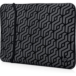 HP Funda Reversible de Neopreno para Portátil de 14 pulgadas, Negro/Gris