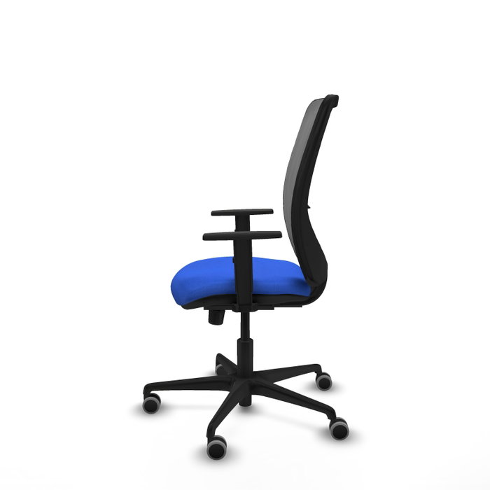PIQUERAS Y CRESPO Silla de oficina Zulema con mecanismo Sincro, Azul y Gris PIQUERAS Y CRESPO Silla de oficina Zulema con mecanismo Sincro, Azul y Gris
