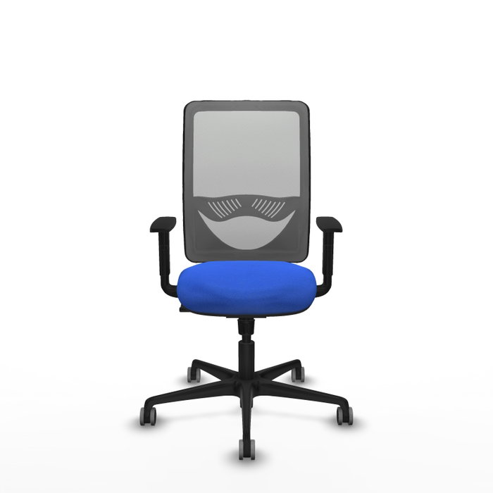 PIQUERAS Y CRESPO Silla de oficina Zulema con mecanismo Sincro, Azul y Gris PIQUERAS Y CRESPO Silla de oficina Zulema con mecanismo Sincro, Azul y Gris