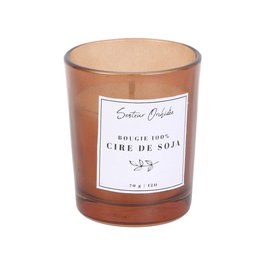 Home Deco Factory Vela Cera Soja Aromas Surtidos Flor de Algodón Orquídea Cachemire Diámetro 5,5 cm Altura 6,5 cm