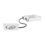 Brumberg 39365073 Set de Focos LED Cuadrado Blanco 6W 230V 630lm IP20
