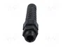 HELU Sello aislante M12 con manguito negro