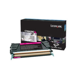 Lexmark C746A3MG Cartucho de tóner Magenta