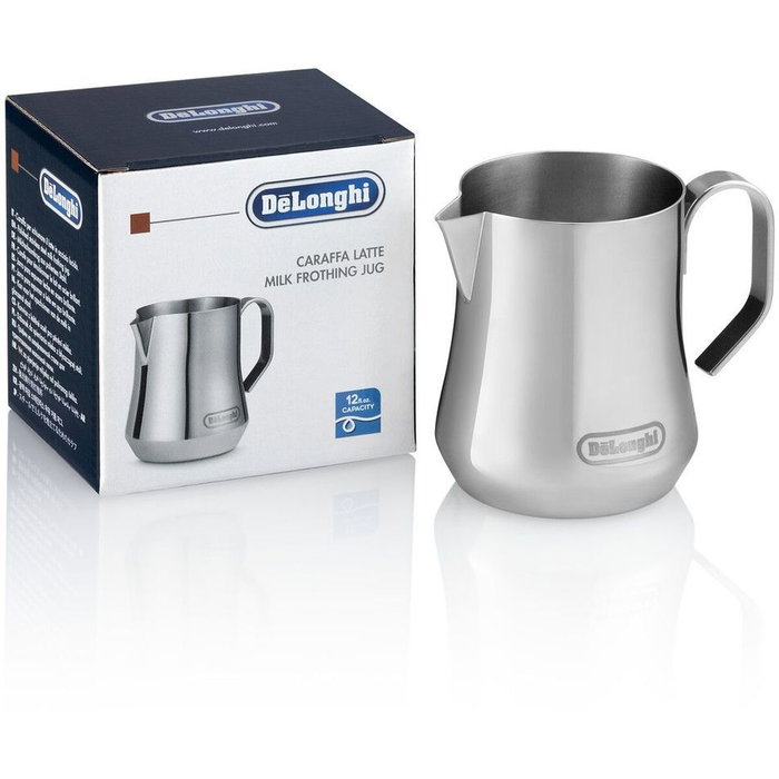 Delonghi Jarra de leche DLSC 060 de Acero inoxidable, 350 ml Delonghi Jarra de leche DLSC 060 de Acero inoxidable, 350 ml