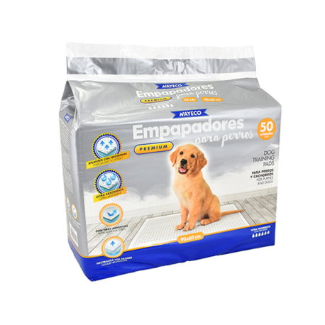 Nayeco Empapadores Premium con Feromonas 90x60 cm - Pack de 50 Unidades Nayeco Empapadores Premium con Feromonas 90x60 cm - Pack de 50 Unidades