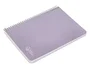 Liderpapel Cuaderno espiral Witty A4 tapa dura violeta 80h 90gr cuadro 4mm