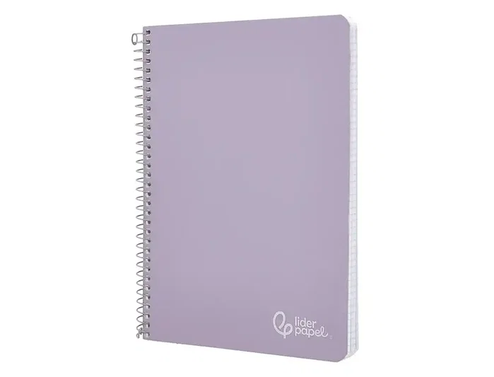 Liderpapel Cuaderno espiral Witty A4 tapa dura violeta 80h 90gr cuadro 4mm Liderpapel Cuaderno espiral Witty A4 tapa dura violeta 80h 90gr cuadro 4mm
