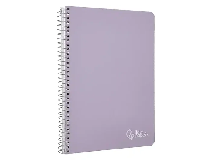 Liderpapel Cuaderno espiral Witty A4 tapa dura violeta 80h 90gr cuadro 4mm Liderpapel Cuaderno espiral Witty A4 tapa dura violeta 80h 90gr cuadro 4mm
