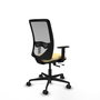 PIQUERAS Y CRESPO Silla de oficina Zulema Sincro/Traslack Crema y Gris