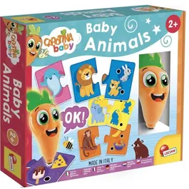 Lisciani Giochi Bolígrafo parlante CAROTINA BABY LIS8008324107285 - Aprendizaje de animales, bolígrafo interactivo